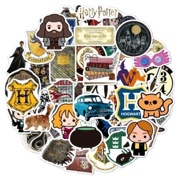Harry Potter Assorted Stickers - Picture 1 of 5